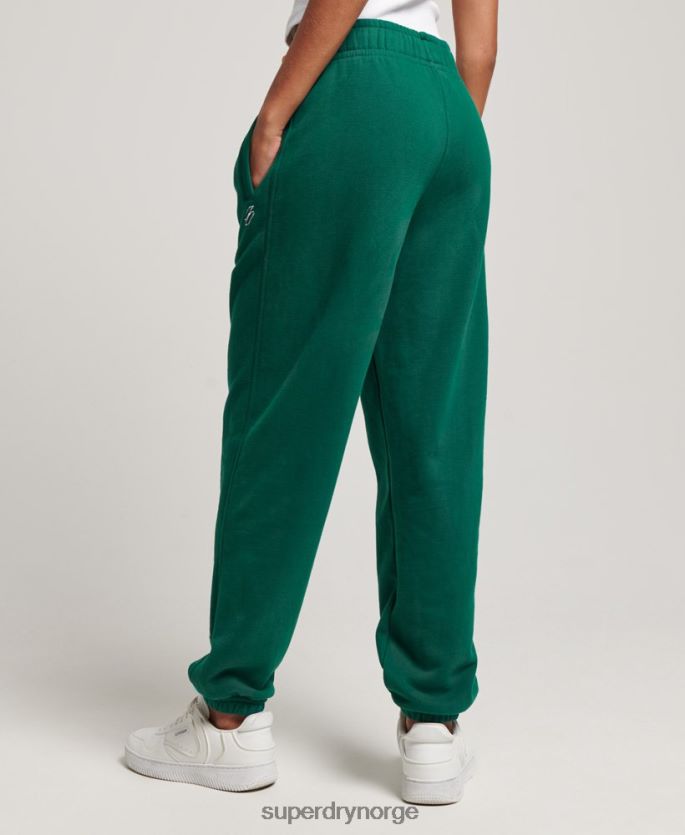 Superdry grønn klær 86P46D6685 manus grafiske kjæreste joggere kvinner