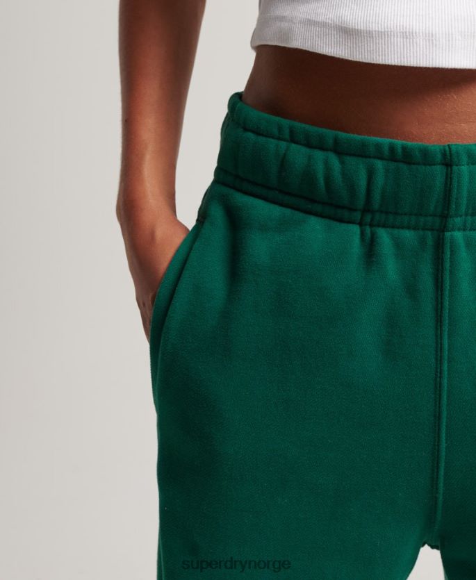 Superdry grønn klær 86P46D6685 manus grafiske kjæreste joggere kvinner