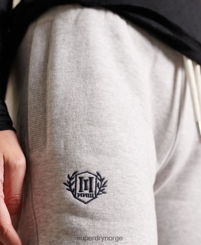 Superdry lysegrå klær 86P46D6613 stolthet i håndverksjoggere kvinner