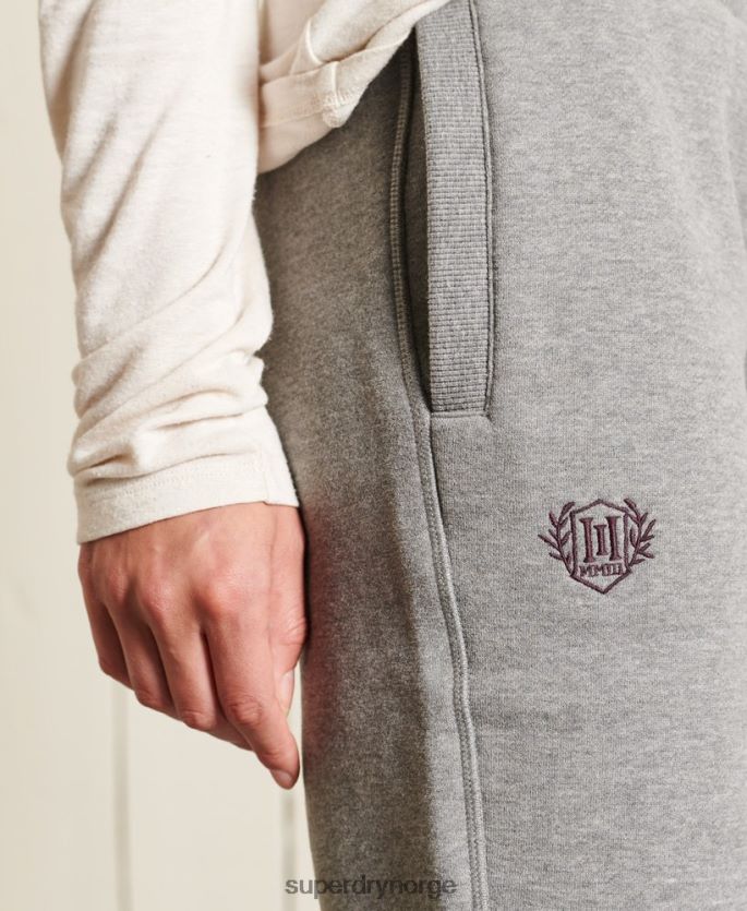Superdry mørk grå klær 86P46D3942 stolthet i håndverksjoggere kvinner