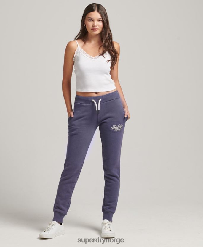 Superdry mørke blå klær 86P46D3907 pride & craft joggere kvinner