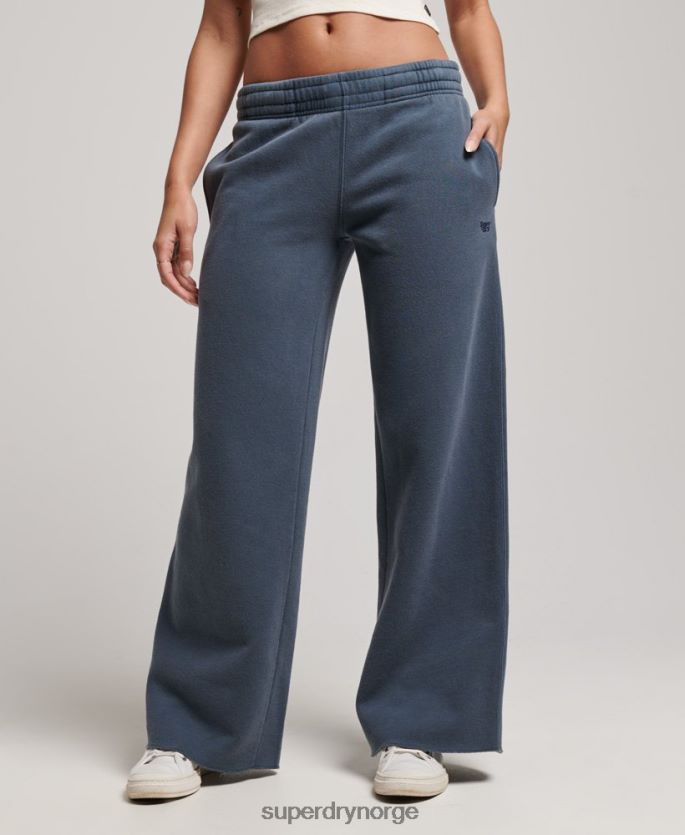 Superdry marinen klær 86P46D3904 vask rette joggere kvinner