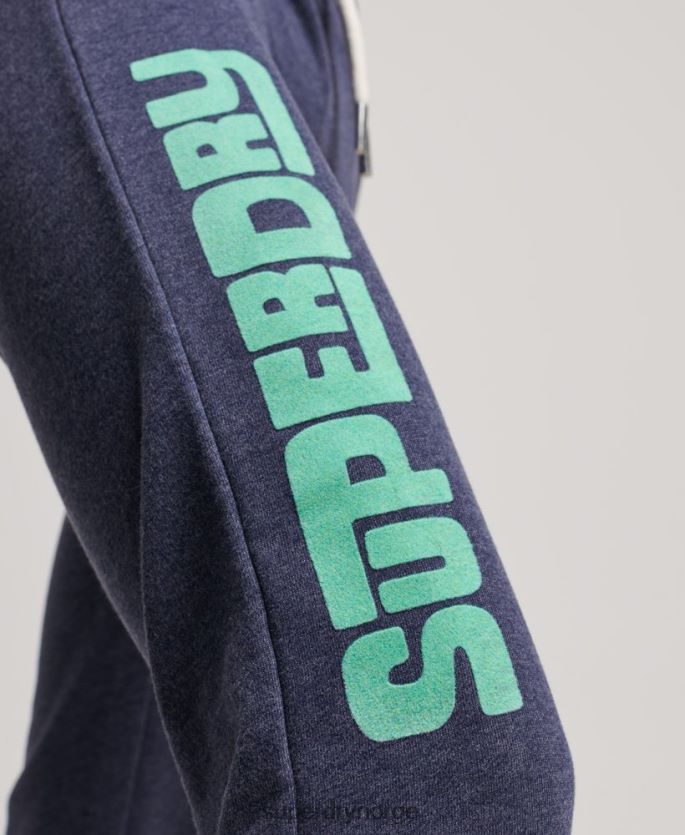 Superdry marinen klær 86P46D3916 cali cutout ubørstede joggebukser kvinner