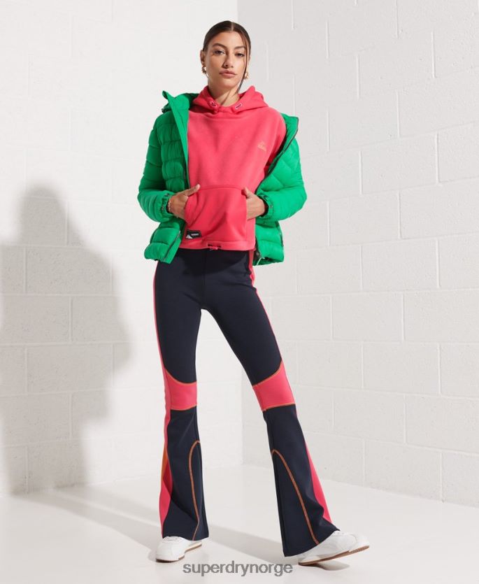 Superdry marinen klær 86P46D3948 fjell forhøyet flare jogger kvinner