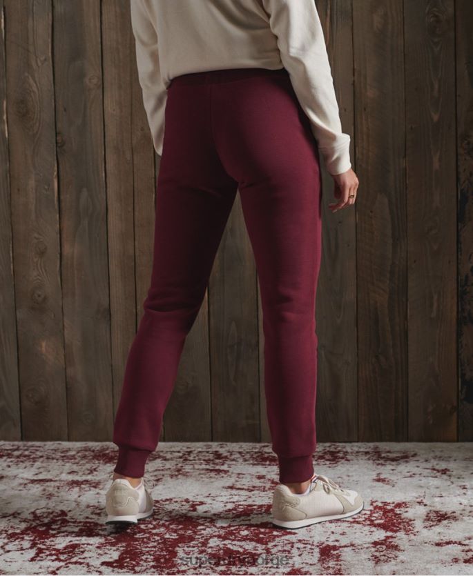 Superdry rød klær 86P46D3945 friidrett klassiske joggere kvinner