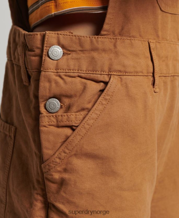 Superdry brun klær 86P46D4094 vintage tømmerbukser kvinner