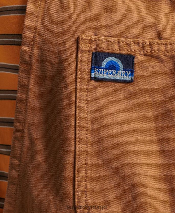 Superdry brun klær 86P46D4094 vintage tømmerbukser kvinner