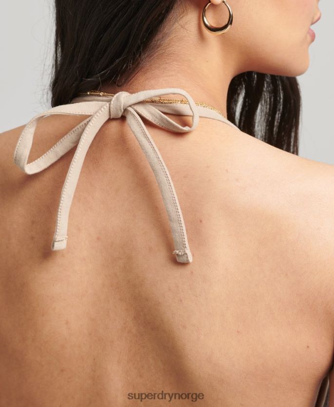 Superdry brun klær 86P46D4103 vintage grime håndkle lekedress kvinner