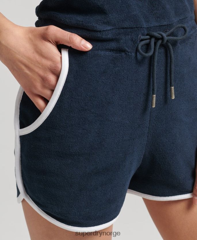 Superdry marinen klær 86P46D4100 vintage grime håndkle lekedress kvinner