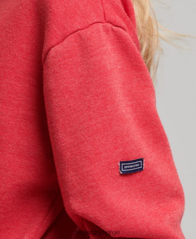 Superdry rød klær 86P46D2553 Cooper klassisk kjole kvinner