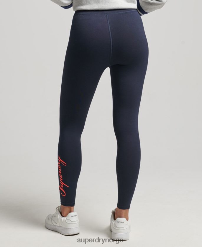 Superdry marinen klær 86P46D4088 Heritage leggings kvinner