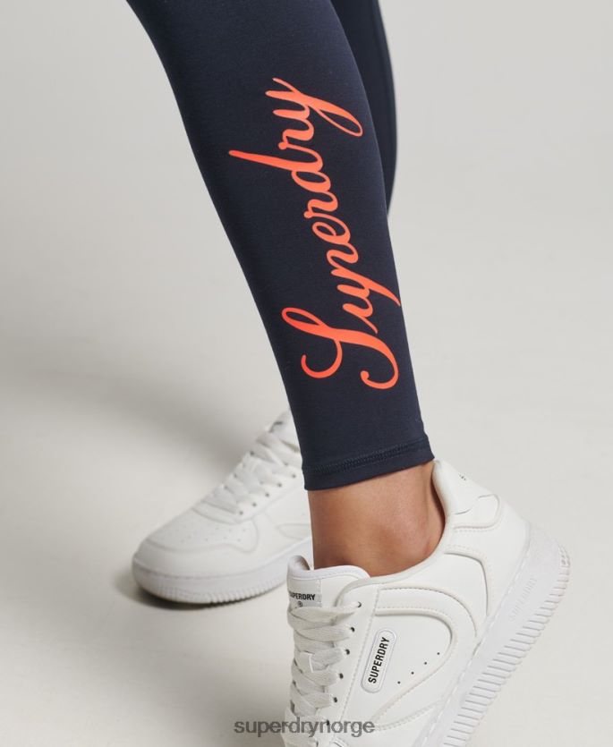 Superdry marinen klær 86P46D4088 Heritage leggings kvinner