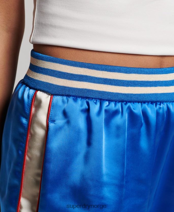 Superdry blå klær 86P46D2234 suika racer-shorts kvinner