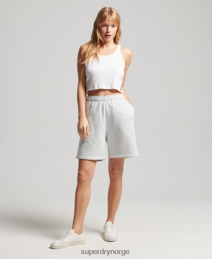 Superdry grå klær 86P46D3165 halftone s logo gutteshorts kvinner