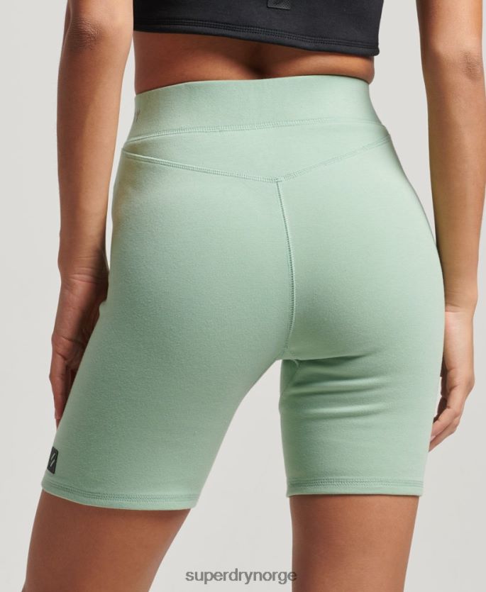 Superdry grønn klær 86P46D3136 tech sykkelshorts kvinner