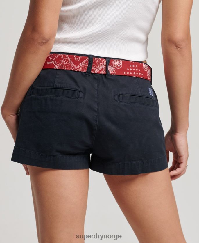 Superdry marinen klær 86P46D2093 chino hot shorts kvinner