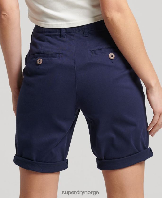 Superdry marinen klær 86P46D3163 city ​​chino-shorts kvinner
