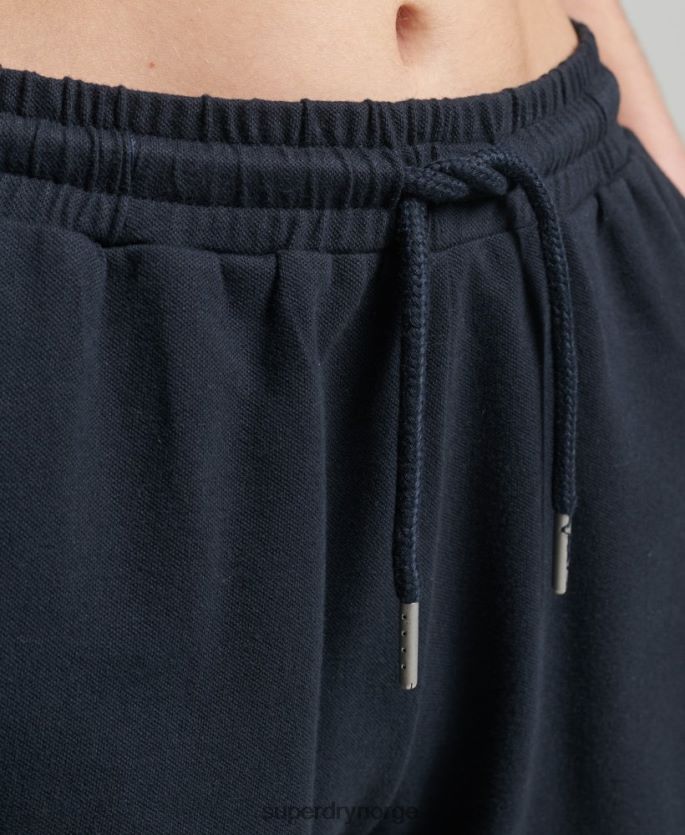 Superdry marinen klær 86P46D6542 vintage stripe racershorts i økologisk bomull kvinner