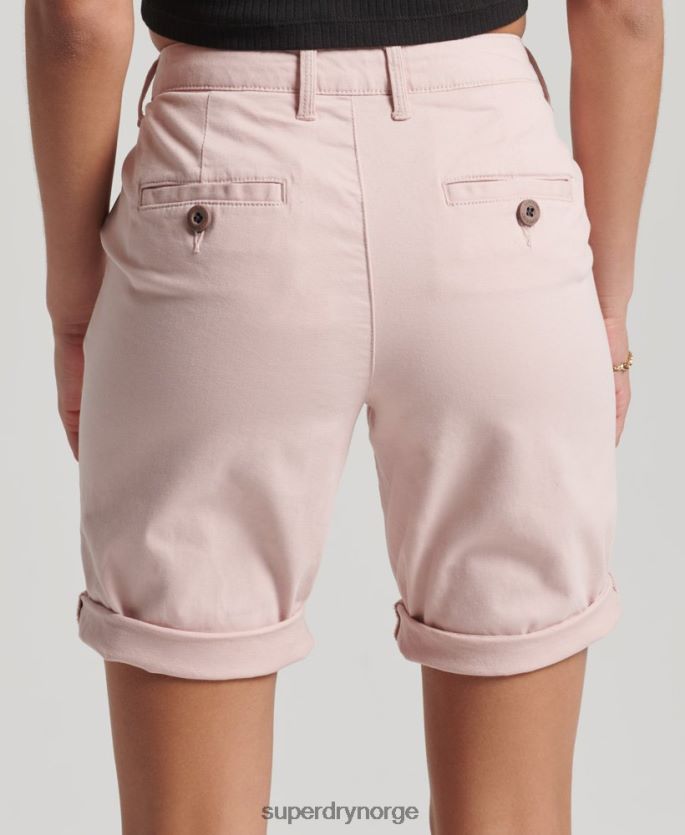 Superdry rosa klær 86P46D3152 city ​​chino-shorts kvinner