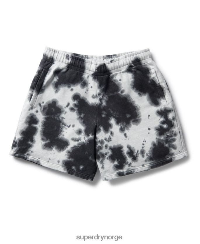 Superdry svart klær 86P46D3167 tie dye svette shorts kvinner