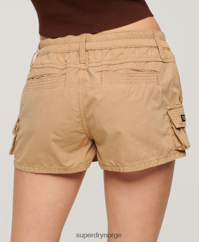 Superdry tan klær 86P46D2124 utility cargo shorts kvinner