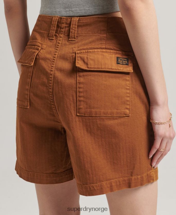 Superdry tan klær 86P46D3159 vintage brukshorts kvinner