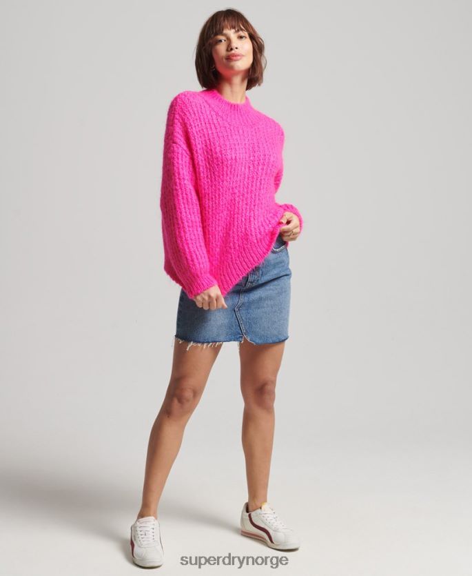 Superdry blå klær 86P46D6739 miniskjørt i denim kvinner