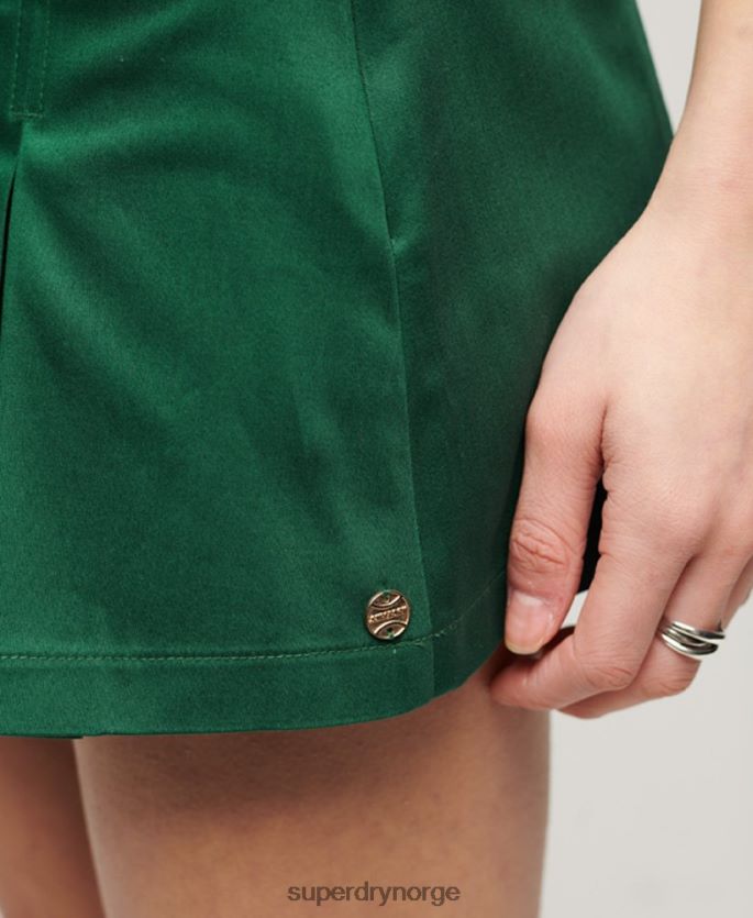 Superdry grønn klær 86P46D4138 tennisskjørt kvinner