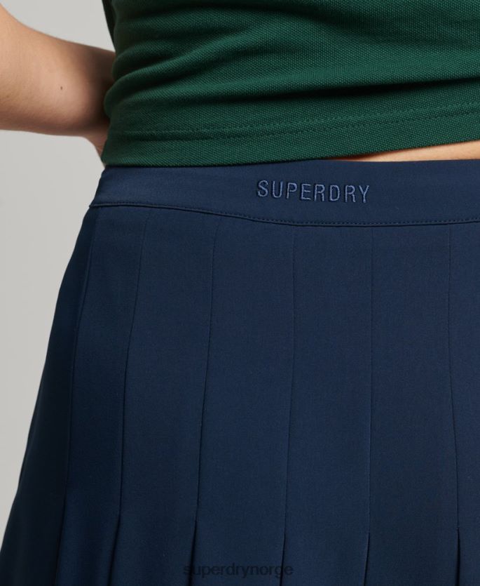 Superdry marinen klær 86P46D6509 kode essensielt tennisskjørt kvinner