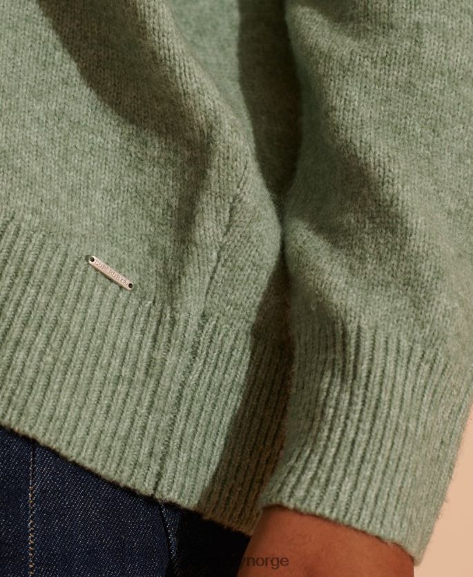 Superdry turkis klær 86P46D6772 isabella slouch genser med v-hals kvinner