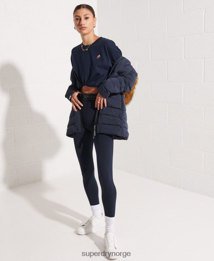 Superdry marinen klær 86P46D3646 arktisk høy pufferfrakk kvinner