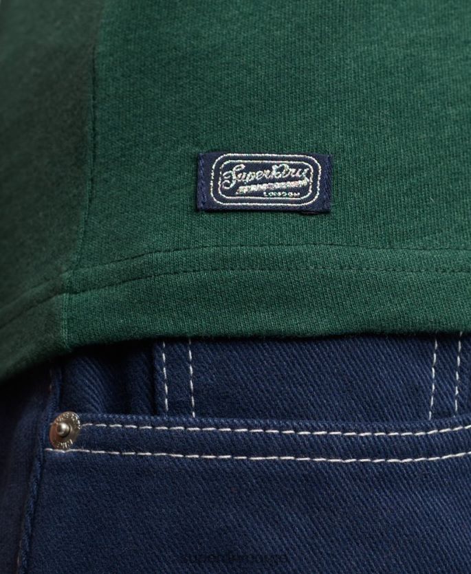 Superdry grønn klær 86P46D2650 arkiv neon grafisk t-skjorte kvinner