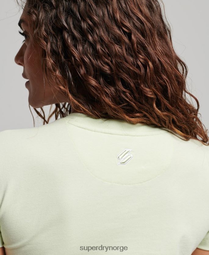 Superdry grønn klær 86P46D2718 grafisk 90-talls t-skjorte kvinner
