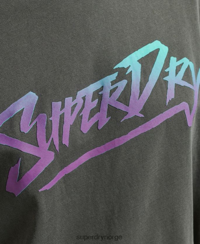 Superdry grønn klær 86P46D2790 indie mark t-skjorte kvinner