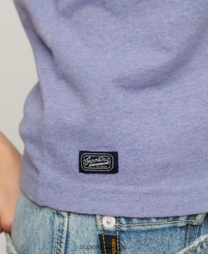 Superdry lilla klær 86P46D2657 arkiv neon grafisk t-skjorte kvinner
