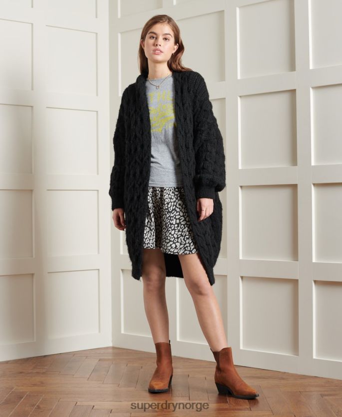 Superdry lysegrå klær 86P46D2787 omarbeidet klassisk t-skjorte kvinner