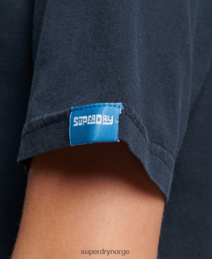 Superdry marinen klær 86P46D2196 vintage spillested t-skjorte kvinner
