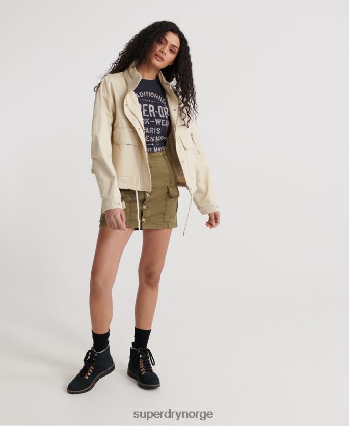 Superdry marinen klær 86P46D2863 arbeidstøy t-skjorte kvinner