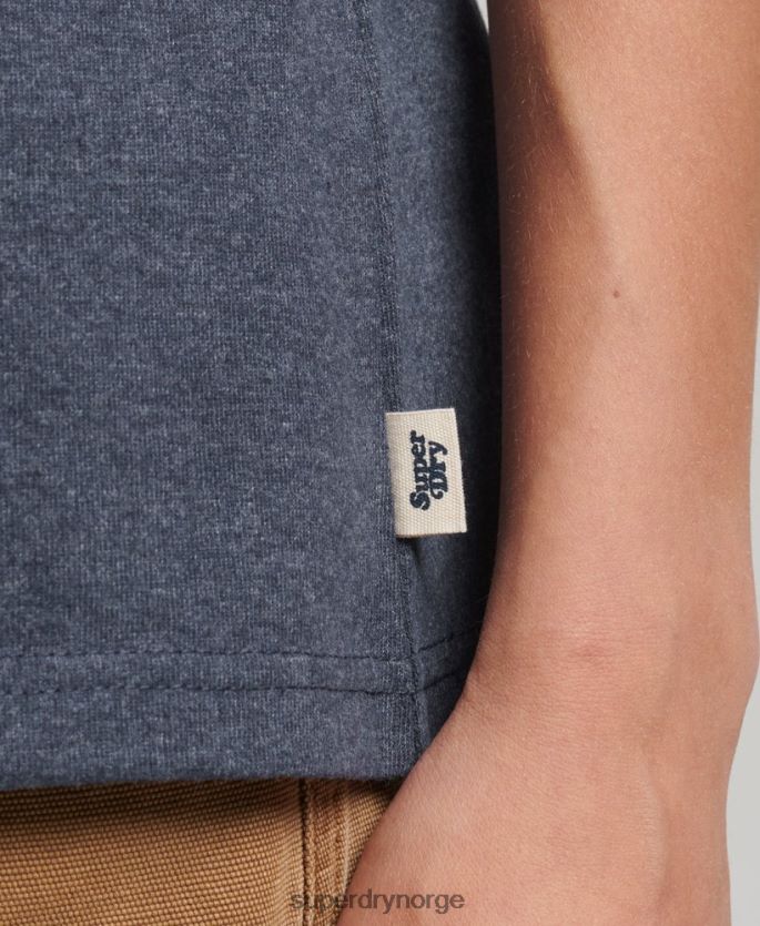 Superdry marinen klær 86P46D6224 resirkulert ringer t-skjorte kvinner