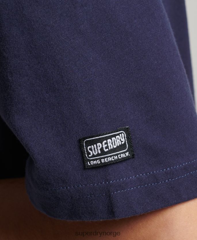 Superdry marinen klær 86P46D6267 vintage cali t-skjorte kvinner