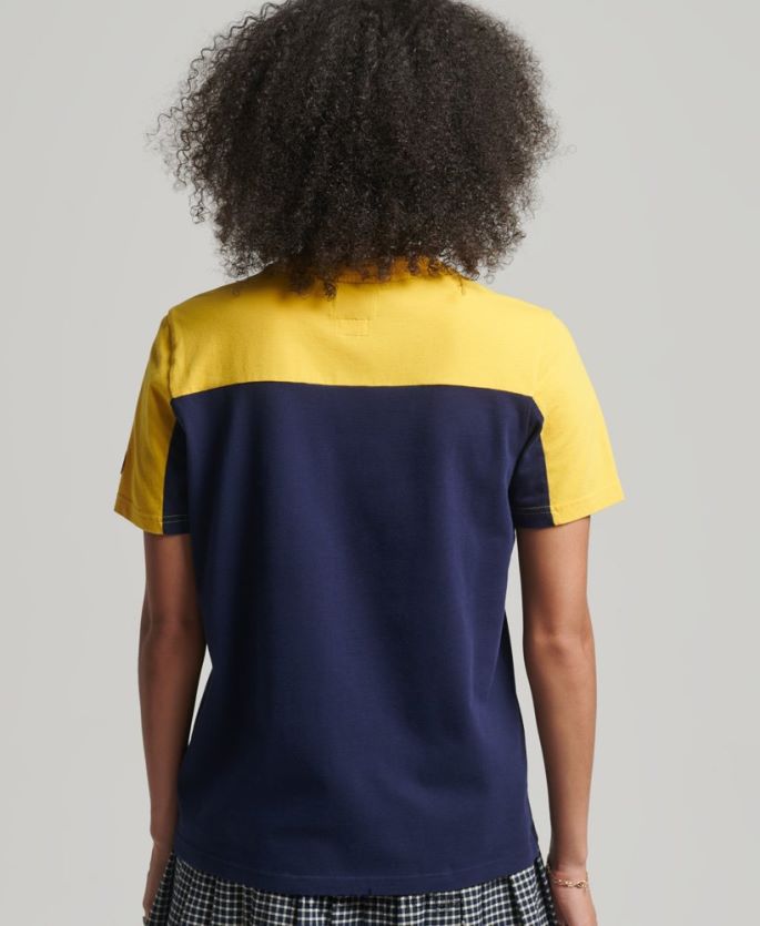 Superdry marinen klær 86P46D6692 vintage logo collegiate t-skjorte kvinner