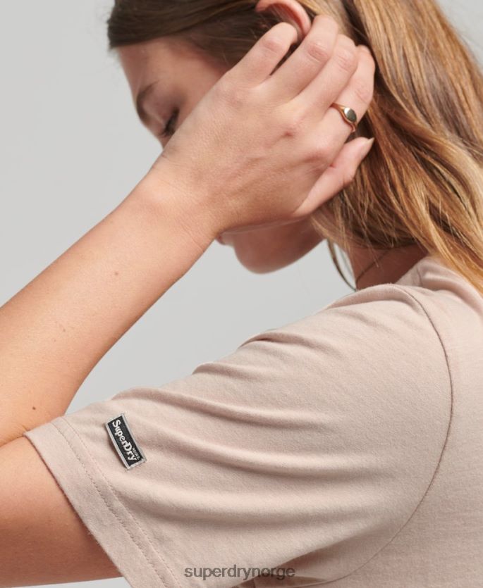 Superdry rosa klær 86P46D2624 suika grafisk t-skjorte kvinner
