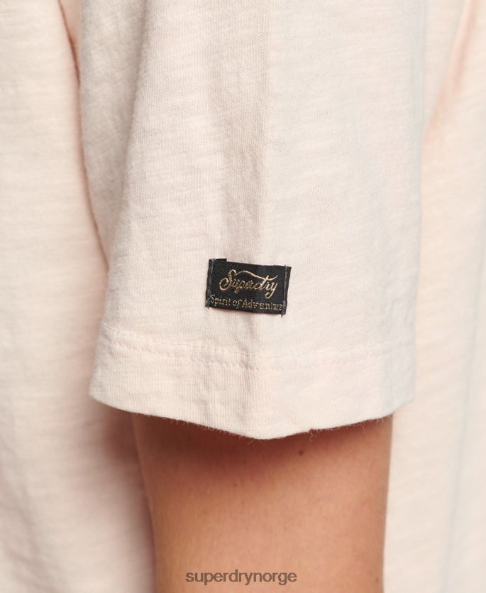 Superdry rosa klær 86P46D2633 superstate-blomstret t-skjorte kvinner