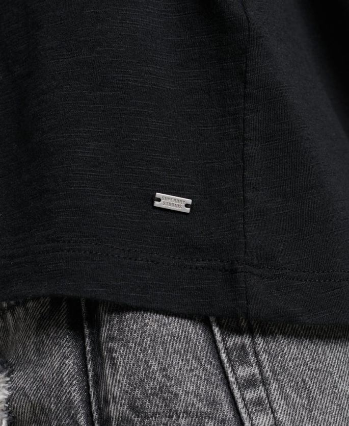 Superdry svart klær 86P46D2868 studios jersey tank topp kvinner