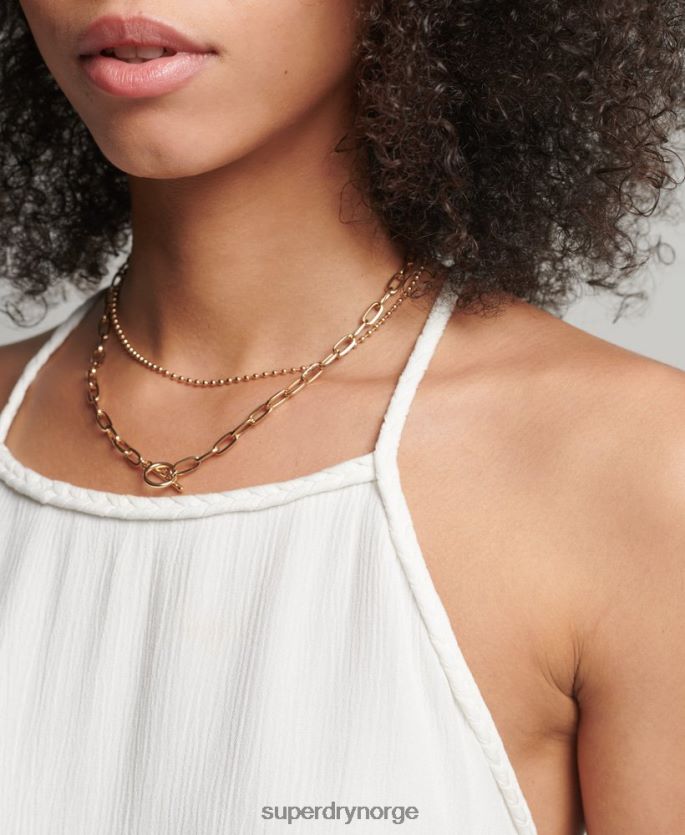 Superdry hvit klær 86P46D6769 vintage strand cami topp kvinner