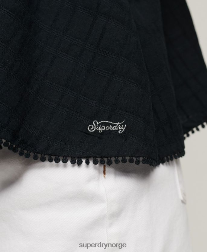 Superdry marinen klær 86P46D2893 vintage grime cami topp kvinner