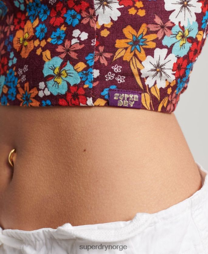 Superdry multi klær 86P46D3007 vintage grime topp kvinner