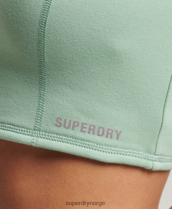 Superdry grønn klær 86P46D2998 teknisk bh-topp kvinner