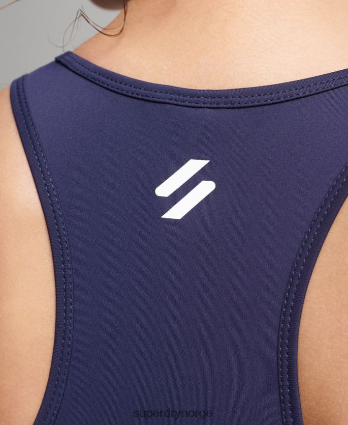Superdry marinen klær 86P46D4202 trening core cross bh kvinner