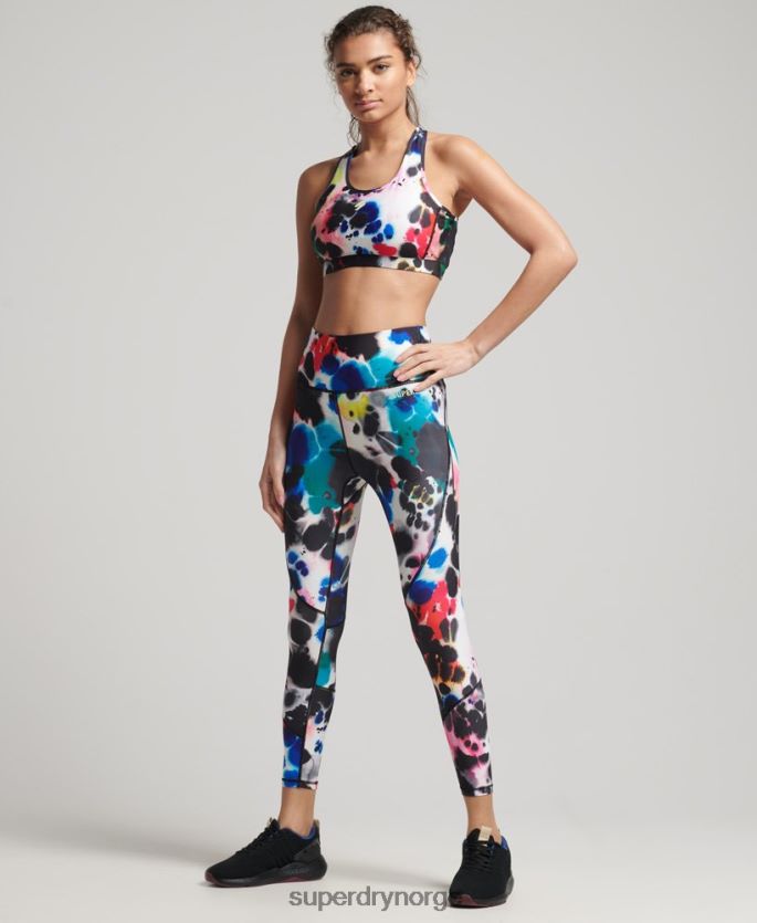 Superdry multi klær 86P46D6321 core mid impact bh kvinner